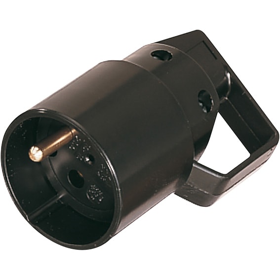 L'Ebenoid - Fiche femelle 16A 2P+T anneau noir