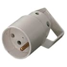 L'Ebenoid - Fiche femelle 16A 2P+T anneau gris EAN