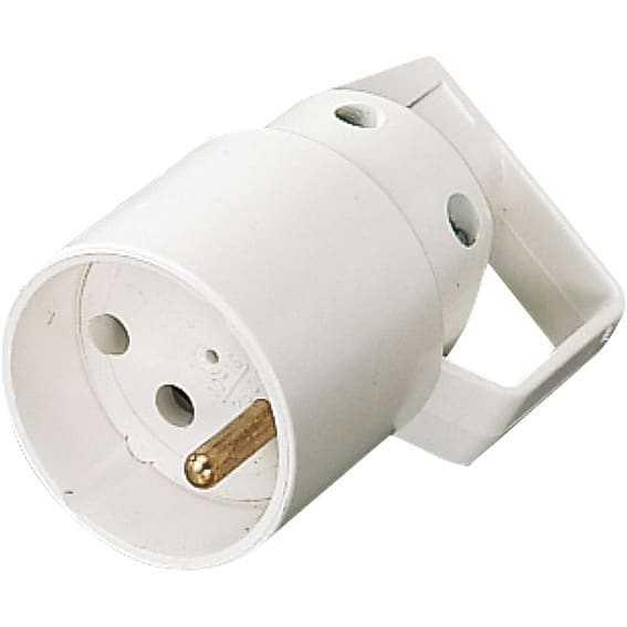 L'Ebenoid - Fiche femelle 16A 2P+T anneau blanc