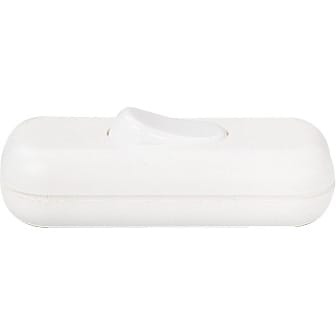 L'Ebenoid - Interrupteur 2A bipolaire bifilaire blanc