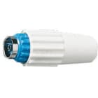 L'Ebenoid - Fiche femelle TV coaxiale CEE bleu