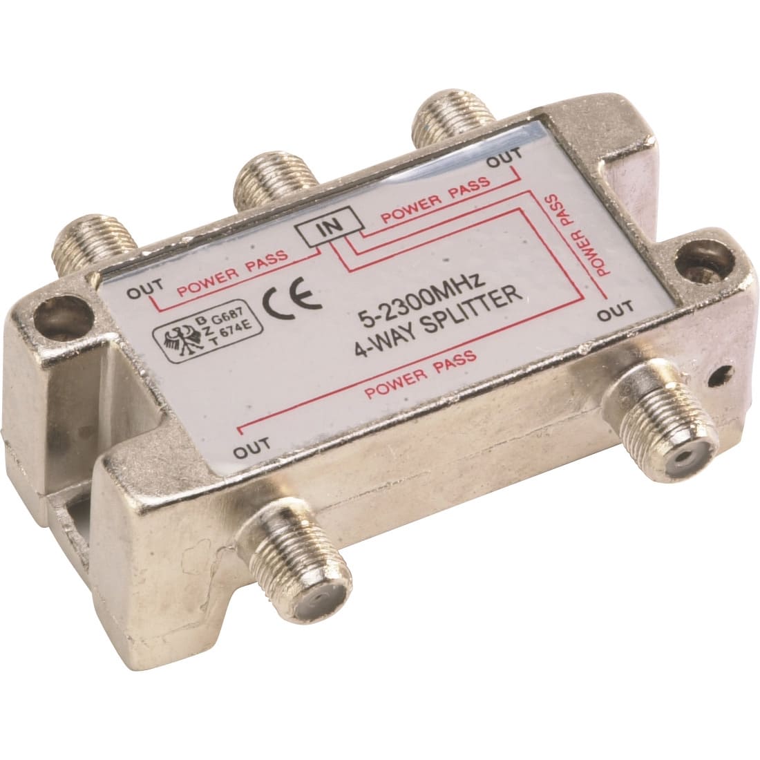 L'Ebenoid - Répartiteur TV 5-2300 mhz 5 sorties