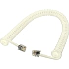 L'Ebenoid - Cordon de combiné M/M RJ9 ivoire