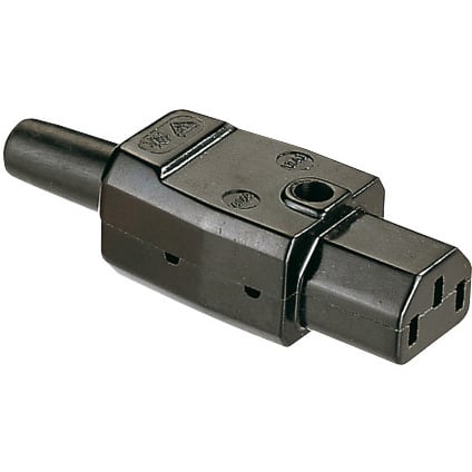 L'Ebenoid - Connecteur femelle CEE 65°c