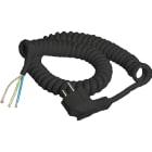 L'Ebenoid - Cordon extensible 16A 2P+T 3G1-noir-3m