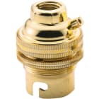 L'Ebenoid - Douille acier laitonné B22 DB M10