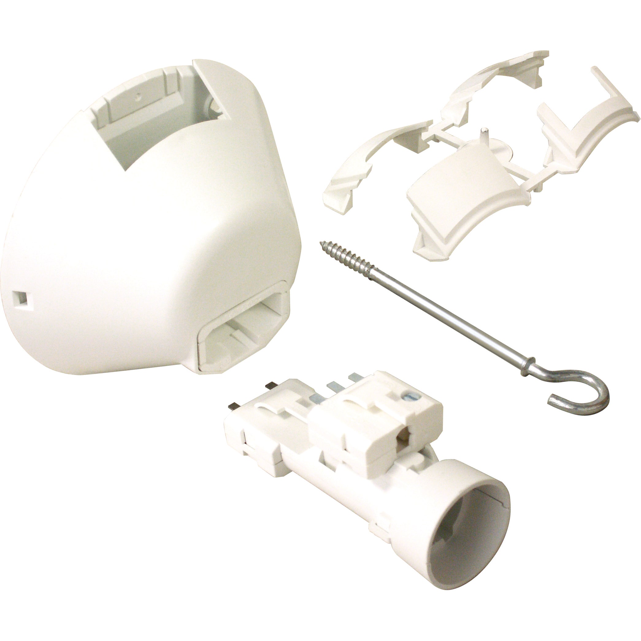 L'Ebenoid - Kit prise de centre rénovation + douille DCL E27