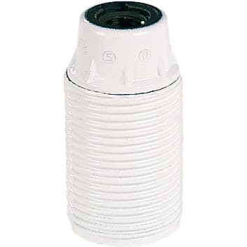 L'Ebenoid - Douille E14 filetée blanc M10