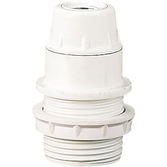 L'Ebenoid - Douille E14 1/2 filetée SB blanc M10