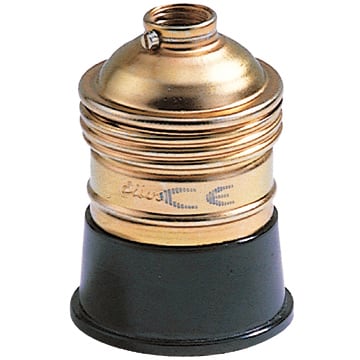 L'Ebenoid - Douille acier laitonné E27 M11 EAN