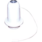 L'Ebenoid - Douille E27 1/2 filetée SB à tirette blanc M10