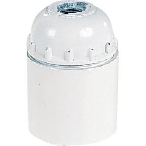 L'Ebenoid - Douille E27 lisse blanc M10 EAN