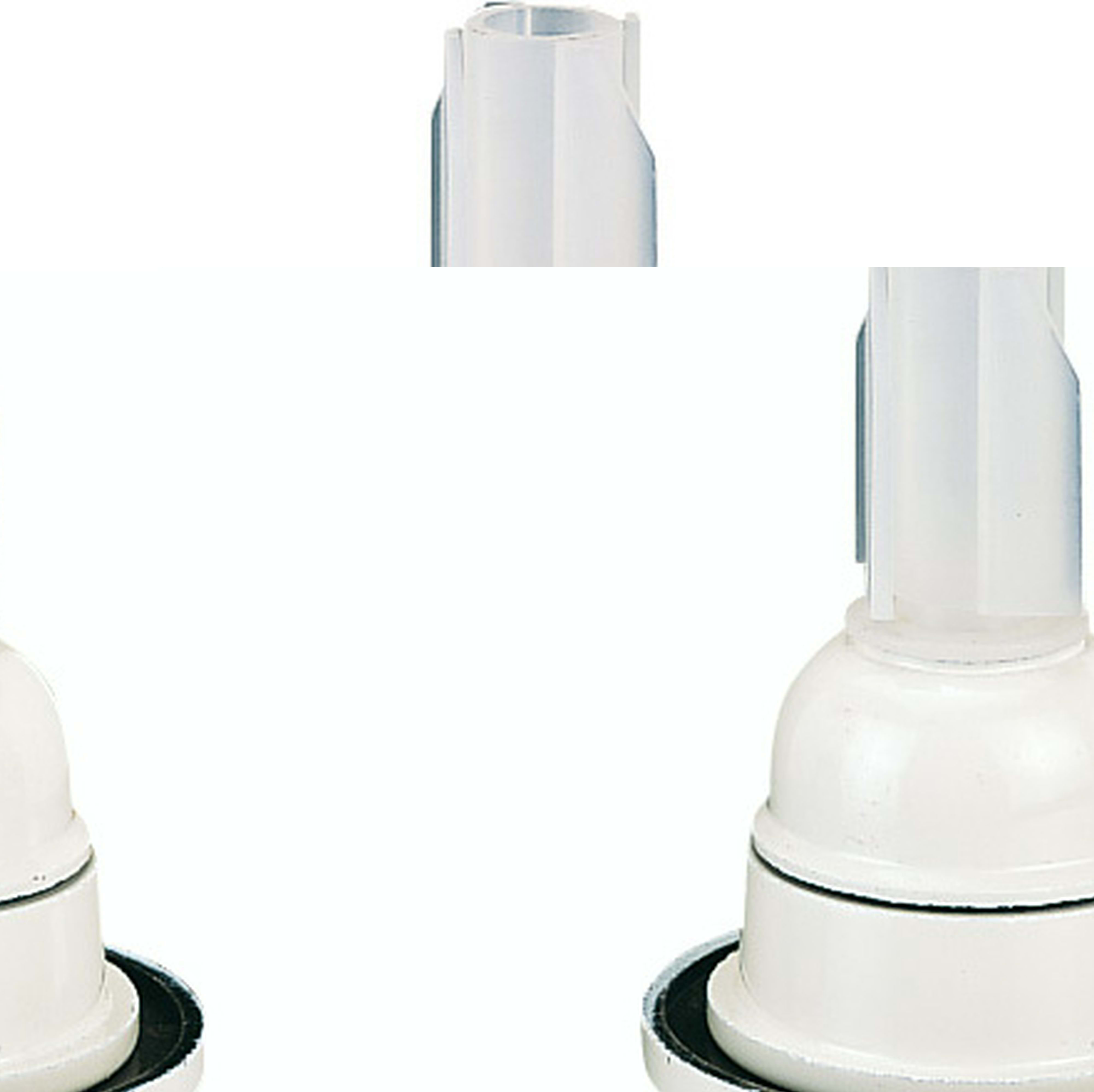 L'Ebenoid - Douille E27 1/2 filetée SB blanc M10+bouteille EAN