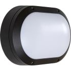 L'Ebenoid - Orcade rétro alu ovale LED 850lm 4000K noir