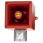 Aet - Diffuseur vocal LED 110dB 120cd 10 à 30Vcc Transparent IP66