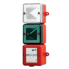 Aet - Boitier précâblé pour 2 feux Alimentation CC -Boitier rouge IP66