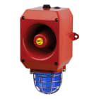 Aet - Combiné LED/119dB Fonte d'alu IP66 10.5-14 Vcc / 20-28 Vcc - Bleu