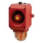 Aet - Combiné fonte alu 112dB feu flash 230Vca Orange flash 5J IP66