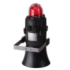 Aet - Combiné sonore et lumineux 5J 116dB 24 Vcc Rouge IP66