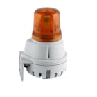 Aet - Avertisseur 100dB avec feu LED 12 à 30Vcc fixe optique Orange IP65