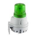 Aet - Avertisseur 100dB avec feu LED 90 - 260Vca fixe optique Vert IP65