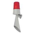Aet - Maxi trompe 110dB avec fixe LED 230Vca optique Rouge IP65