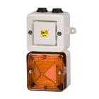 Aet - Combiné xénon 5J/100 dB 20-28 Vcc - Orange - Boitier blanc