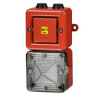 Aet - Combiné LED 100dB - 10 sons 10-14 Vcc / 20-28 Vcc - Transparent