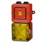 Aet - Combiné LED 100dB 230 +/-10% Vca - Jaune - 10 sons