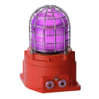 Aet - Feu flash GRP Ex compact LED 338cd 230Vca 50mA Magenta IP66/67