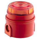 Aet - Feu flash à LED Rouge IP65 Zone 0 24Vcc sécurité intrinsèque Rouge