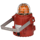 Aet - Feu LED avec grille protection 24Vcc opt. Orange -2x1/2NPT -Rouge