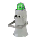 Aet - Combiné 119 dB (A) feu flash 5J 115 Vca Vert IP66/67