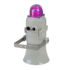 Aet - Combiné 119 dB (A) feu flash 5J 230 Vca Magenta IP66/67