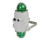 Aet - Double flash 5J grille protection 230Vca optique Vert/Vert IP66/67