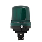 Aet - Feu flash encastrable 1J 24Vcc/ca Vert 65.5xø60mm IP65