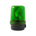 Aet - Feu tournant compact 20W 12Vcc Vert 150xø100mm IP65