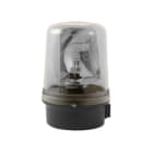 Aet - Feu tournant compact 25W 115Vca Transparent 150xø100mm IP65