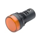 Aet - Mini voyant fixe LED encastrable 12Vcc/ca Orange IP65