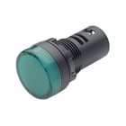 Aet - Mini voyant fixe LED encastrable 24Vcc/ca Vert IP65