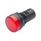 Aet - Mini voyant fixe LED encastrable 230Vca Rouge IP65