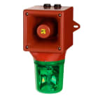 Aet - Combiné Feu tournant/113dB OPTASON® 207-253 Vca - Vert - 64 sons