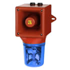 Aet - Combiné Feu tournant/120dB OPTASON® 18-30 Vcc - Bleu - 64 sons