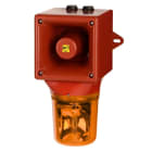 Aet - Combiné Feu tournant/124dB OPTASON® 10-15 Vcc - Orange - 64 sons
