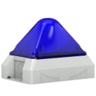 Aet - Feu flash 5J pyramidal 230Vca Bleu IP66 commande interne