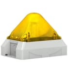 Aet - Feu flash 15J pyramidal 230Vca Jaune IP66