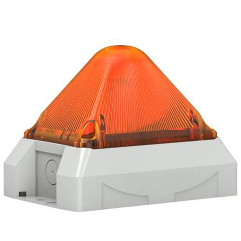 Aet - Feu LED pyramidal multimode 10-60 Vcc - Orange - IP66 - IK08