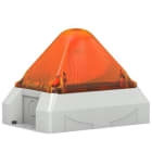 Aet - Feu LED pyramidal multimode 10-60 Vcc - Orange - IP66 - IK08