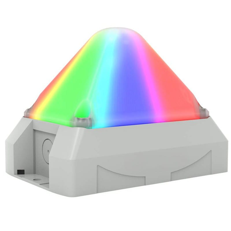Aet - Feu LED pyramidal multimode 10-60 Vcc - RGB - IP66 - IK08
