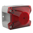 Aet - Feu flash 5J - Boitier Gris 24Vcc 300mA Rouge IP66